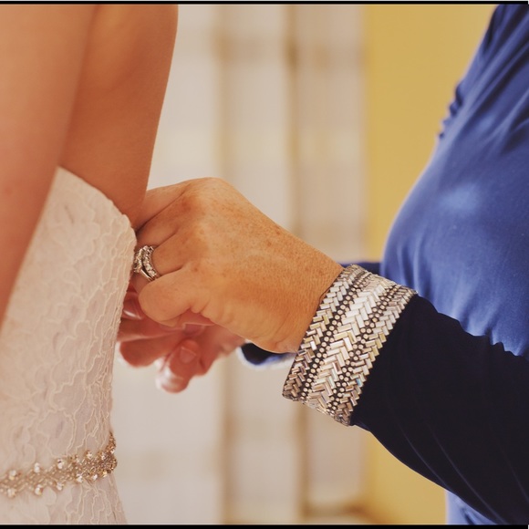 Navy Vince Camuto Mother of Bride Dress - Picture 8 of 10